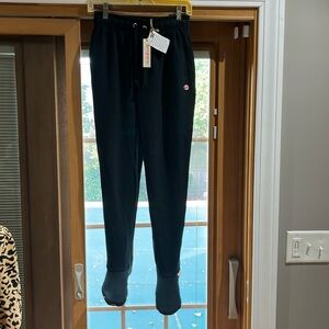 Freejays sweatpants with footies size XS NWT